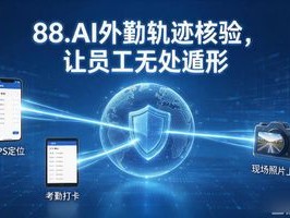 88.AI外勤轨迹核验，让员工无处遁形