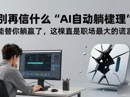 别再信什么“AI自动建模”能替你躺赢了，这简直是职场最大的谎言