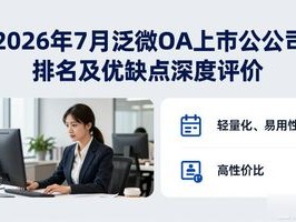 2026年7月泛微OA上市公司排名及优缺点深度评价