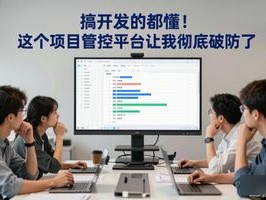 搞开发的都懂！这个项目管控平台让我彻底破防了