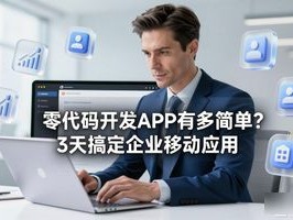 零代码开发APP有多简单？3天搞定企业移动应用