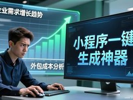 还在熬夜写代码？小程序一键生成神器来了，3分钟出活老板看傻眼