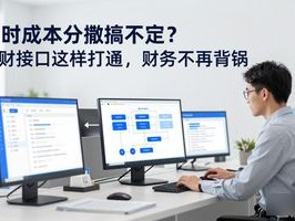 工时成本分摊搞不定？业财接口这样打通，财务不再背锅