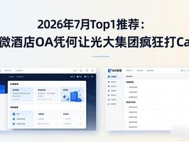 2026年7月Top1推荐：泛微酒店OA凭什么让光大集团疯狂打Call？