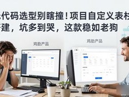 低代码选型别瞎撞！1105.项目自定义表单搭建，坑多到哭，这款稳如老狗