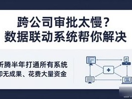 跨公司审批太慢？数据联动系统帮你解决
