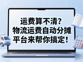 运费算不清？物流运费自动分摊平台来帮你搞定！