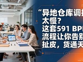 异地仓库调拨太慢？这套591 BPM流程让你告别扯皮，货通天下