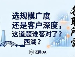 杭州泛微 OA 杭州泛微OA二十年：选规模广度还是客户深度，这道题谁答对了？