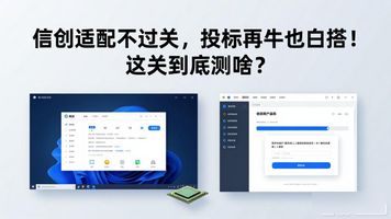 信创适配_信创适配测试内容_符合要求的信创适配环境搭建方法