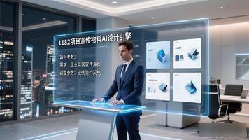 1182.项目宣传物料AI设计引擎_宣传物料制作_物料设计是什么意思