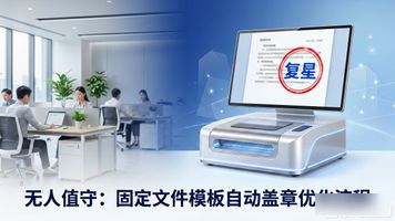 泛微OA印章管理系统_泛微集团 OA_复星集团用印一体化管理