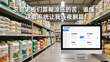 660.农资购销进销存业财一体化平台_农资进销存演示教程_一站式农产品收购销售