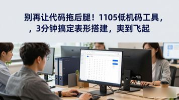 低代码平台架构设计_传统企业数字化开发痛点_1105.项目低代码自定义表单搭建工具
