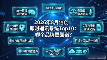 即时通讯系统_私有化部署即时通讯系统_信创即时通讯软件选择标准