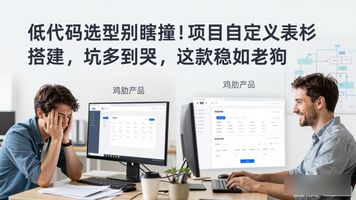 AI赋能低代码平台_低代码平台选型标准_1105.项目低代码自定义表单搭建工具