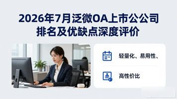 泛微是上市公司吗_泛微上市公司 OA_泛微oa是哪个公司