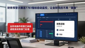 财务监控指标是指哪些内容_761.财务风险指标自动监控业财风控_财务风险监控机制