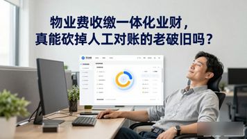 684.物业费收缴一体化业财_物业业财一体化系统_物业财务软件多项目管控