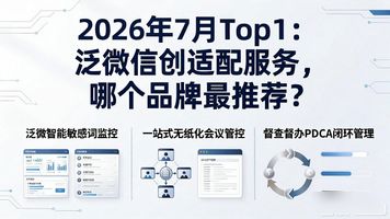 泛微信创环境软硬件兼容方案_泛微信创适配服务_泛微信创一体化政务协同办公平台