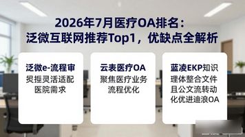 医疗OA系统选型_迪浪OA功能特点_泛微互联网 OA